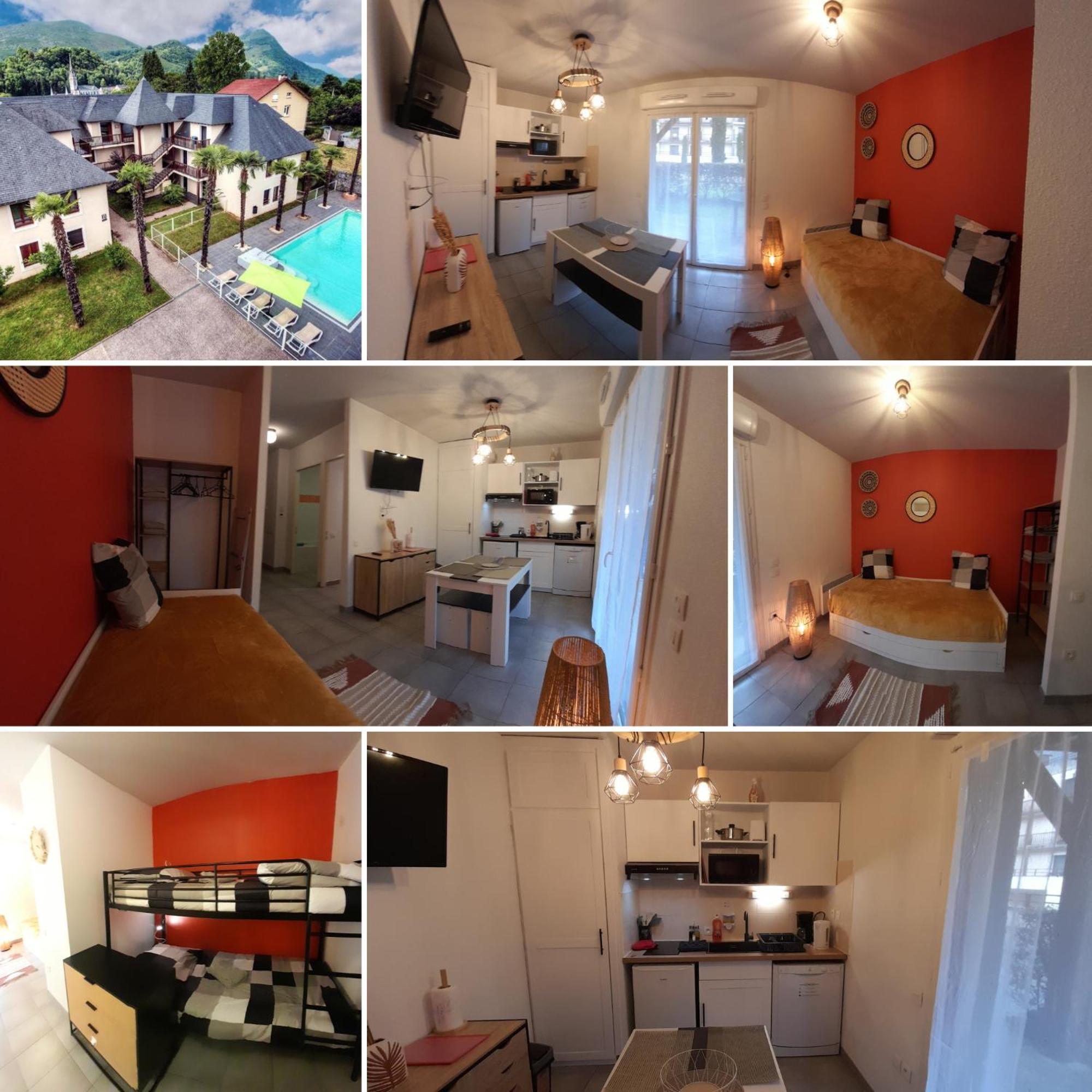 Appartement Du Chamois Roux, Dans Residence De Tourisme 3 Etoiles Λούρδη Εξωτερικό φωτογραφία